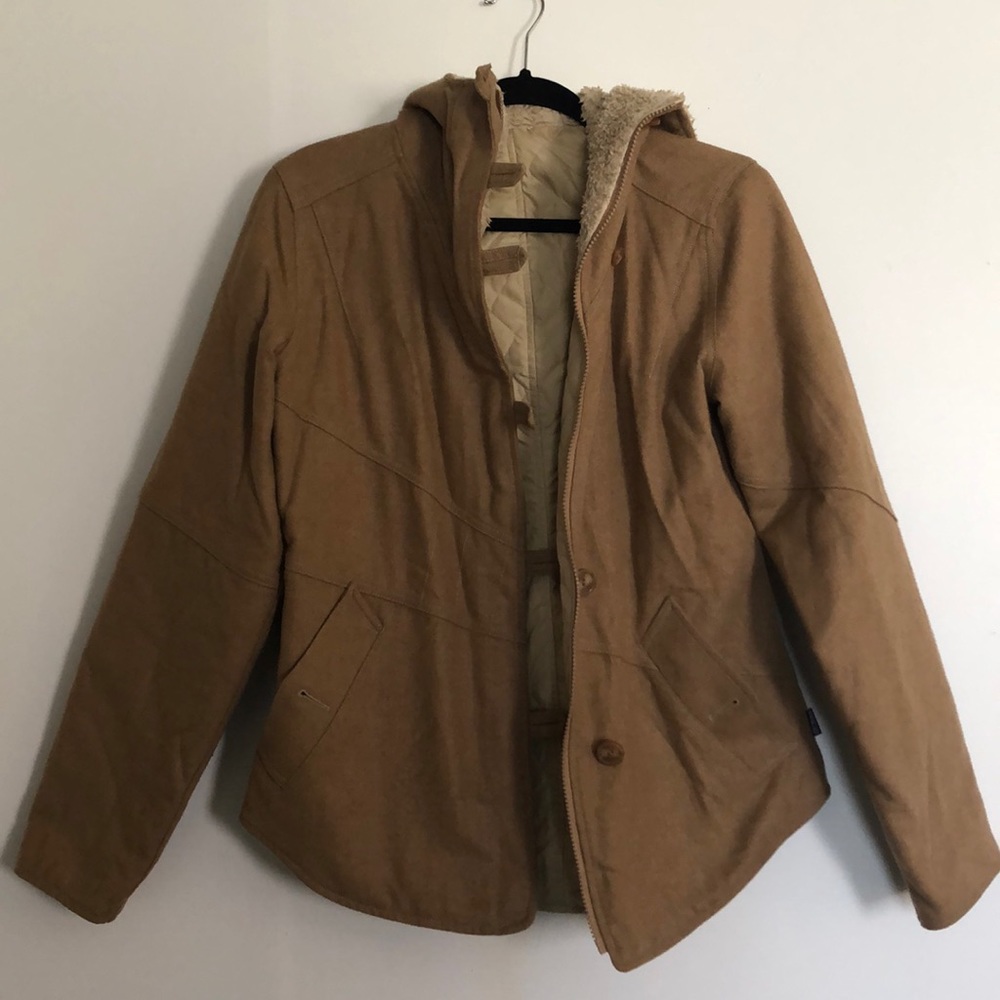 Patagonia Recycled Felted Wool Reversible Jacket